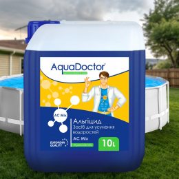Хімія для басейну рідкий альгіцид AquaDoctor АС MIX альгіцид 10л 021870 (AT)