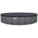Круглый каркасный бассейн, песочный фильтр, лестница, тент Bestway Grey 561KE 610х132 см 33240 литров