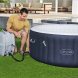 Надувне джакузі-СПА аеромасаж 4 місця, фільтр-насос Lay-Z-Spa Miami, Bestway 6001C, 180 х 66 см 669 л