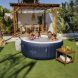 Надувне джакузі-СПА аеромасаж 4 місця, фільтр-насос Lay-Z-Spa Miami, Bestway 6001D, 196 х 66 см 908 л