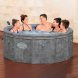 Надувне джакузі-СПА аеромасаж 6 місць Lay-Z-Spa Carrara Bestway 6001V, 170 х 65 см 850 л