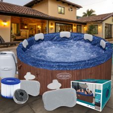 Бассейн-джакузи - СПА на 7 мест со встроенными панелями Lay-Z-Spa Toronto Bestway 6001W, 190 х 70 см 1250 л