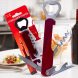 Складана відкривалка-штопор KitchenExpert 3в1, ніж-штопор сомельє 14 см, Коричневий (YAB)