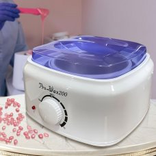 Воскоплав баночный Pro-Wax PW-200 для депиляции с терморегуляцией, Белый (YAB)