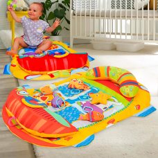 Развивающий детский игровой коврик для малышей G38173/611 "Машина" + 5 игрушек (NI)