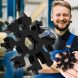 Многофункциональный мультитул SNOWFLAKE WRENCH TOO 18 в 1 Снежинка, Черный (YAB)