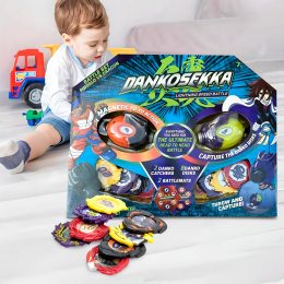 Детский игровой боевой набор игра-турнир D2 Дракон против Быка с 2 магнитными Данко (NI)
