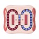 Головоломка-антистресс Magic Bean Cube 1688-1, Розовый (YAB)