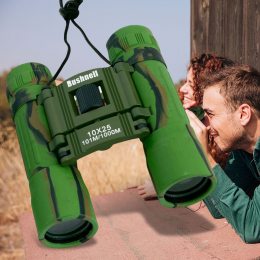  Бинокль туристический Bushnell 10х25 з чехлом (YAB)