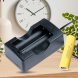 Універсальний ефективний зарядний пристрій на 2 аккумулятора 18650 3,7v з кабелем (YAB)