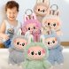 Коллекционная мягкая фигурка-брелок Labubu Лабубу HaveASeat The Monsters игрушка-сюрприз Серия №1, 17 см