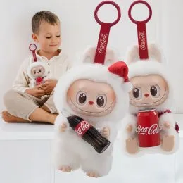 М’яка колекційна фігурка брелок-сюрприз Labubu The Monsters Edition серія Cola, 17 см