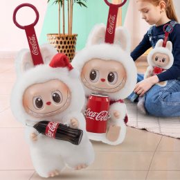 Лімітована фігурка-брелок Labubu Лабубу The Monster серія Cola, 17 см