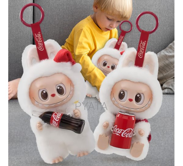 Колекційна лімітована фігурка-сюрприз Labubu The Monsters, брелок із серії Cola, 17 см