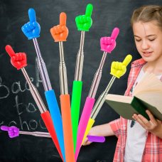 Универсальная телескопическая учебная указка с пальцем Пикми