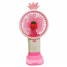 Портативный ручной-настольный вентилятор miniFan 99006-3 (USB-A - DC) Розовый (YAB)