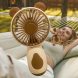 Портативний ручний акумуляторний вентилятор miniFan 99013-2 (USB-A - DC) Коричневий (YAB)