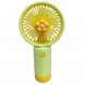 Портативний ручний-настільний вентилятор miniFan 99010-2 (USB-A - DC) Салатовий (YAB)
