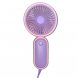 Портативний ручний вентилятор miniFan 99009-1 (USB-A - DC) Бузковий (YAB)