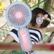 Портативний ручний вентилятор miniFan 99009-1 (USB-A - DC) Рожевий (YAB)