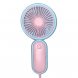 Портативний ручний вентилятор miniFan 99009-1 (USB-A - DC) Рожевий (YAB)