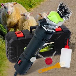 Ручная машинка для стрижки овец и скота Sheep Clipper N1J-WM02-76 – 850 Вт, в кейсе (JS)