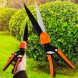 Садовые ножницы для травы Top Flora 330 мм с поворотом лезвия на 360°  (JS)