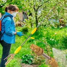 Усиленный садовый телескопический стержень из стали для опрыскивателя VIP 1840 3 м (Stainless) (JS)