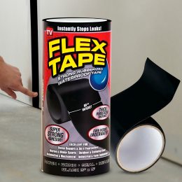 Надміцна водонепроникна ізоляційна стрічка миттєвої дії Flex Tape 20x135 см