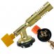 Газовая мощная горелка 921  TQ-2508 из латуни 1250°C, 130 × 42 × 55 мм (JS)