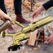 Газовий пальник-різак 1910 латунний XJ-8016/911А з п'єзопідпалом, до 1300°C (JS)