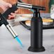 Кухонная газовая горелка-карамелизатор с автоматическим зажиганием BUTANE TORCH BS-850/1907 Черный (JS)