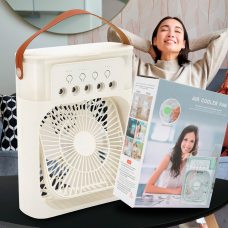 Портативний кімнатний кондиціонер-зволожувач повітря з підсвічуванням 350 мл Artic Air Cooler Fan ICE (211)