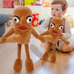  Мягкая мемная игрушка Тунг Тунг Тунг Сахур Tung Sahur, 35 см (AX)