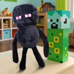 Детская мягкая игрушка-брелок фигурка из игры Minecraft Эндермен (AX)