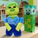 Детская мягкая игрушка-брелок фигурка из игры Minecraft Зомби (AX)