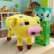 Детская мягкая игрушка-брелок фигурка из игры Minecraft Свинка (AX)