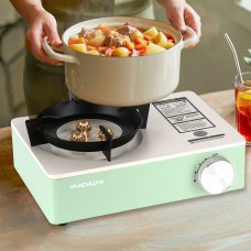 Портативна газова плита Yanchuan циліндрична, з електропідпалюваням (JS/1977)