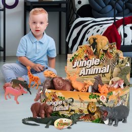 Набір ігрових фігурок  Jungle Animal D-42, 12 шт.