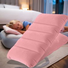 Надувная подушка Intex 68676, 43 x 28 x 9 см для сна и плавания, Розовый (I24) Надувная подушка Intex 68676, 43 x 28 x 9 см для сна и плавания, Розовый (I24)