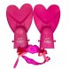 Детские мягкие эргономичные ласты для плавания в бассейне Beach TOY Fun Diver Swim A89/B645582 Розовый