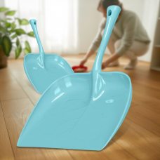 Совок для сміття турецький TE-325  для щоденного прибирання, Блакитний (DRKD)