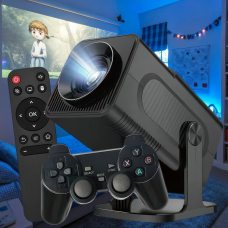 Ігровий мульти-проектор HCS350 PRO з джойстиками + пульт керування 36000 ігор Чорний (205)