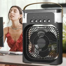 Портативний кондиціонер  Arctic Air Cooler Fan ICE працює від мержі  500 мл, Чорний