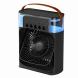 Мощный портативный настольный USB-C кондиционер 3 скорости 500 мл Arctic Air Cooler Fan ICE Черный (X26)