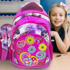 Школьный детский рюкзак для девочки 314 Цветы (цвет не выбирается) Школьный детский рюкзак для девочки 314 Цветы (цвет не выбирается)