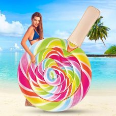 Надувной матрас-плет Intex 58753 "Леденец", 208×135 см, винил