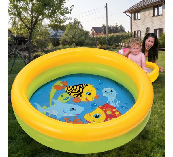 Детский круглый надувной бассейн 61×15 см Intex 59409 My First Pool