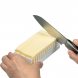 Пластиковая масленка 5047 с крышкой,  для хранения и нарезки, 16,5×9,5×5 см