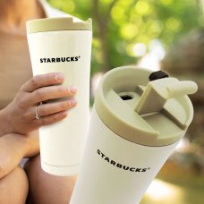 Термокухоль Starbucks 17fi  для гарячих та холодних напоїв 500 мл, Білий